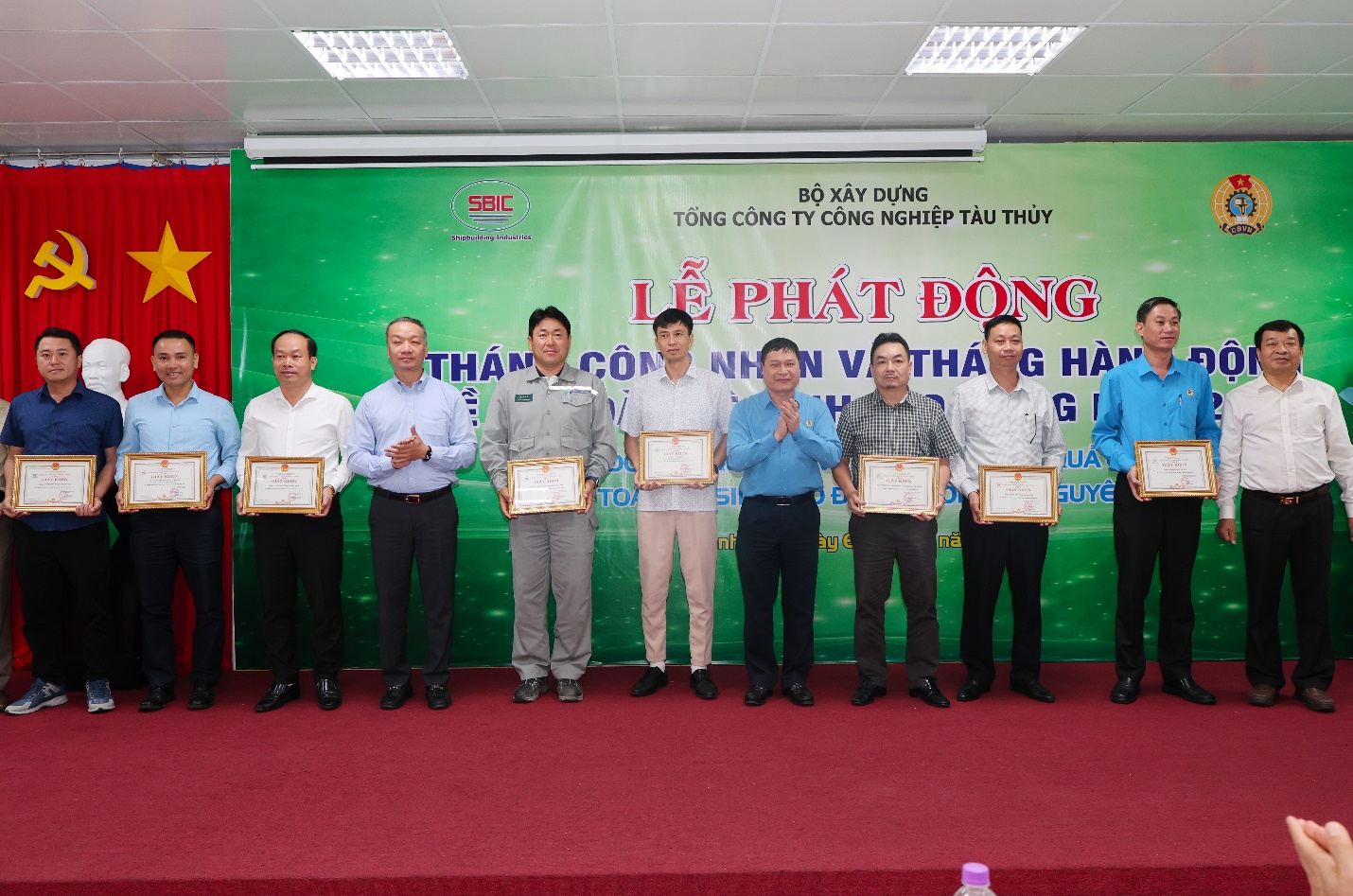LỄ PHÁT ĐỘNG THÁNG CÔNG NHÂN VÀ THÁNG HÀNH ĐỘNG VỀ ATVSLĐ NĂM 2026